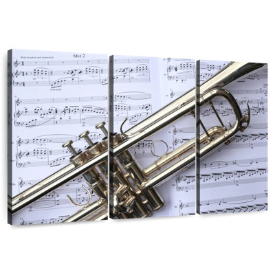 Abarca Trumpet And Music Sheet