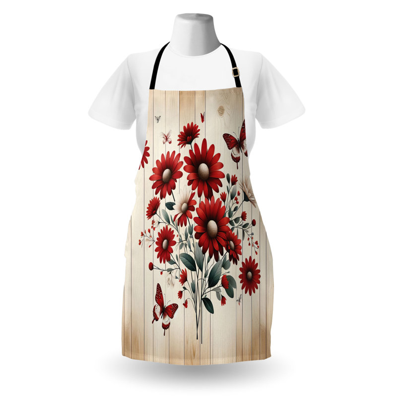 No Pattern Bib Apron