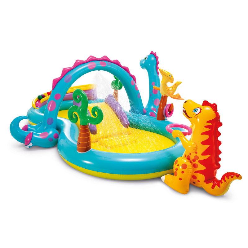 Plastic Novelty Kiddie Pool 109cm H x 191cm W x 249cm L