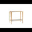 Gilt Glass End Table