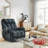 41.34'' Wide Modern Microfiber Power Lift Assist Heated Massage Recliner with USB & Type-C Charging Port-1308094854