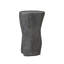 Bomba Tall End Table-Textured Black Concrete