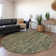 Premium Machine Washable Tiream Green Rug