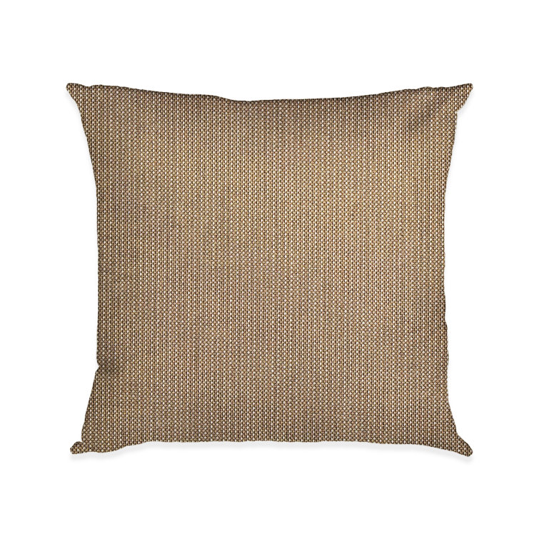 Sunbrella® Indoor/Outdoor Throw Pillow, Grey/White/Brown