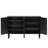 Versatile Home Storage Cabinet with Stylish Fluted Doors and Adjustable Shelves-943894759