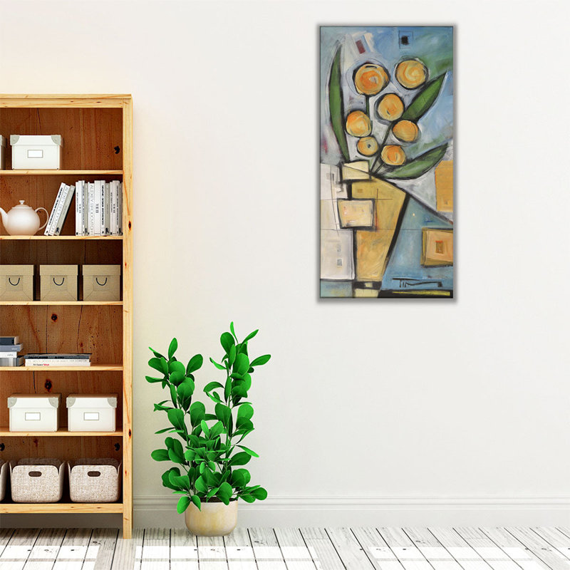 «Orange Blossom Special», reproduction d'art sur toile, H 48 po x l 24 po
