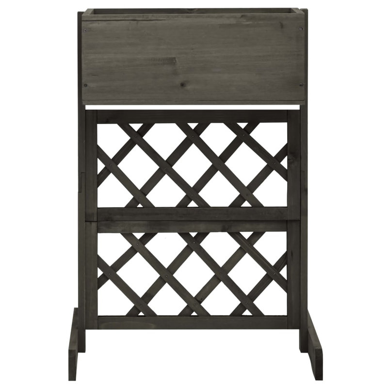 74cm H x 45cm W Wood Lattice Panel Trellis