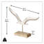 Figurine oiseau volant, 9,5 po