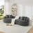 Hana 113'' Upholstered Boneless Sectional Sofa,No Assembly Required-1934135075