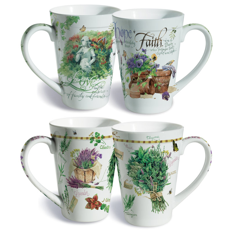 Ensemble de grande tasse à café 2 pièces Wyatt