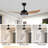 48'' Ceiling Fan with LED Lights