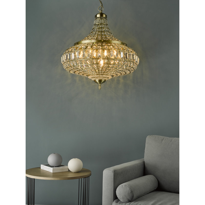 Doane 6 - Light Crystal Pendant