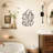 Abstract Faces Metal Modern Wall Art-1500300660