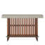 Grande unité de bar 62,99 "Red & Cement (table seulement, sans chaise)