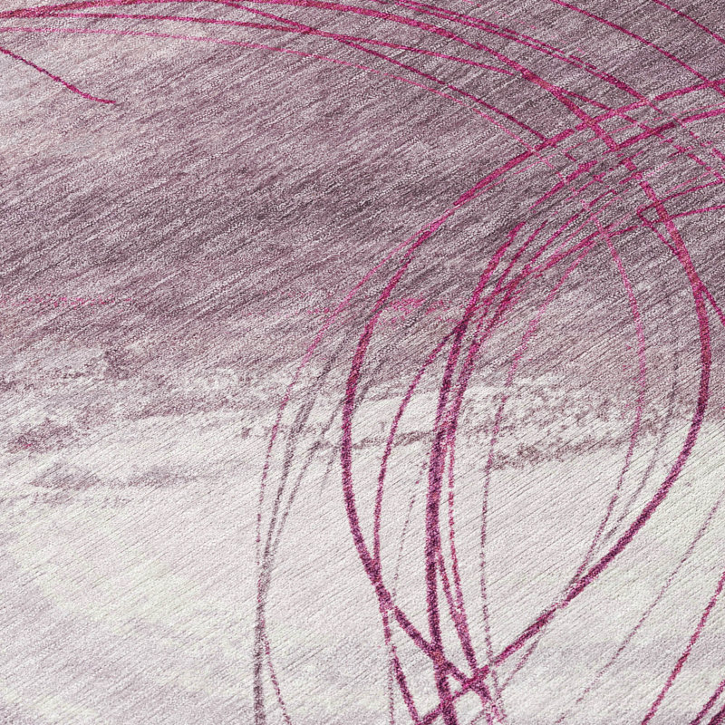 Machine Washable Indoor/Outdoor Chantille ACN2396 Abstract Rug, Rectangle 10' x 14'