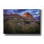 Toile épique Graffiti «Scotts Bluff At Sunset» par Rick Berk, 60 po x 40 po