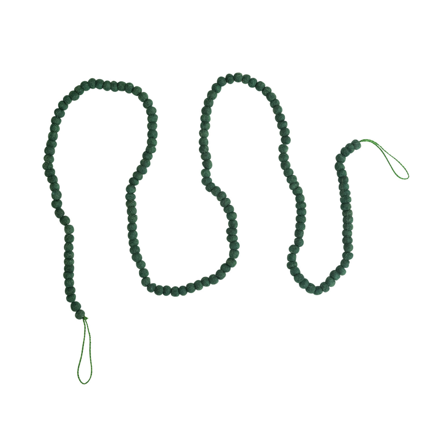 Cheniece 6' Green Bead Novelty Garland