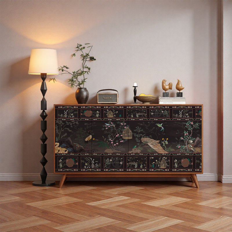 Nouveau buffet en bois artistique chinois