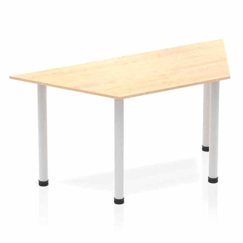 Kyvan 160 cm Half-Circle Conference Table, Maple