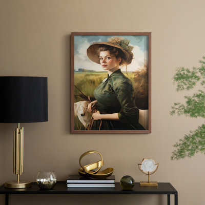 Reproduction encadrée WOMEN Series cmxxi - bois massif