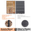 30 tuiles de terrasse à motif de carreaux emboîtables, 12 po x 12 po-107232575