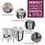Antigua 4 - Person Dining Set-93705671