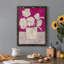 Fuchsia Arrangement I - peinture sur toile encadrée-538101483-538101482