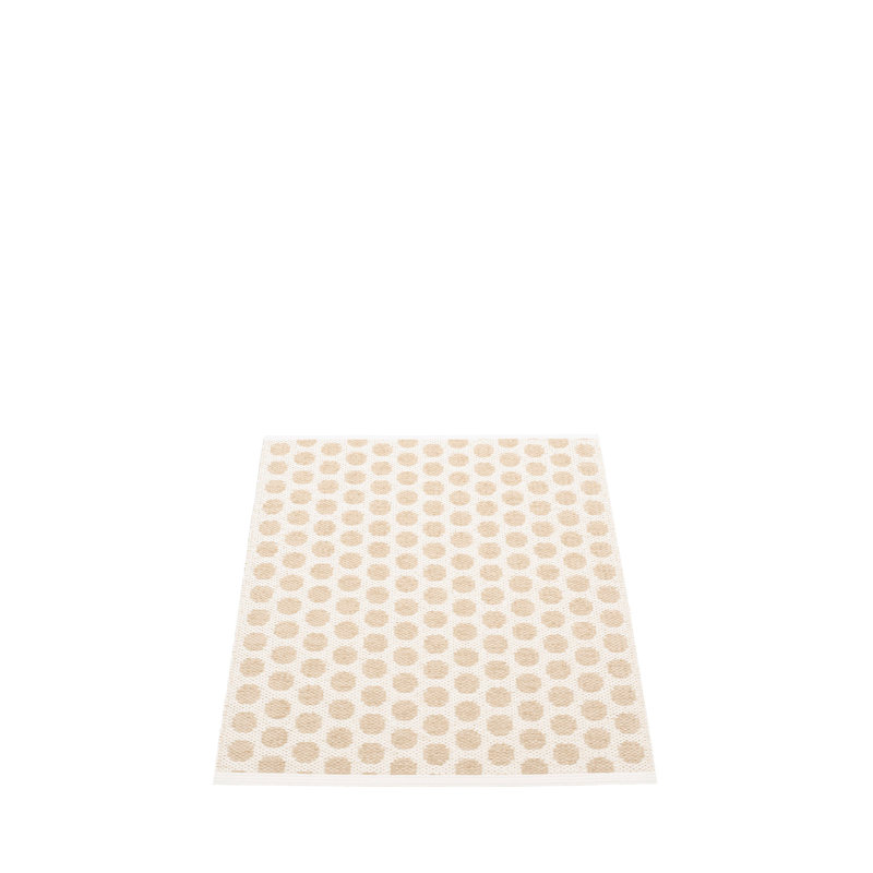 Rug NOA Beige/Vanilla/Vanilla stripe 2.25 x 8.25 ft, Rectangle 2'4" x 3'
