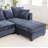 Bennett Upholstered Ottoman-144271212