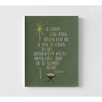He Is Named Jesus, Framed Isaiah 9:6 Print, Extra Large Dark Green Biblical Poster, Jesus Christ Entryway Decor, Christ Poster Print