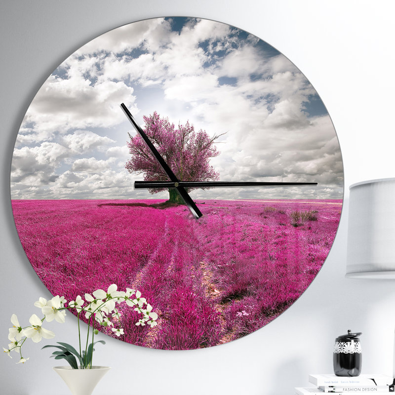 Horloge murale Swigart Farmhouse Designart, Moyen