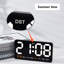 Digital Electric Alarm Tabletop Clock-126145193