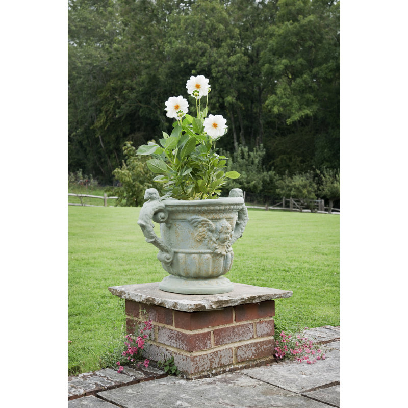 Herren Fiberglass Urn Pot Planter