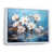 Cadre flottant blanc