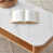 Natural+ white sintered stone tabletop