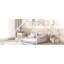 Lit double pleine grandeur en métal, rose-1502411603-1502411601