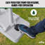 Lavabo de camping portable Hike Crew XL - Toilette d'extérieur 8 To avec toilette
