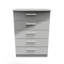 Fully Assembled Letoya 5 - Drawer Chest of Drawers-1773450113