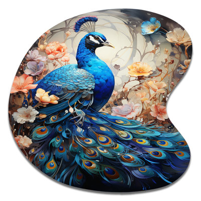 Gwynn - Indian Art Drop Shape Assymterical Metal Wall Art