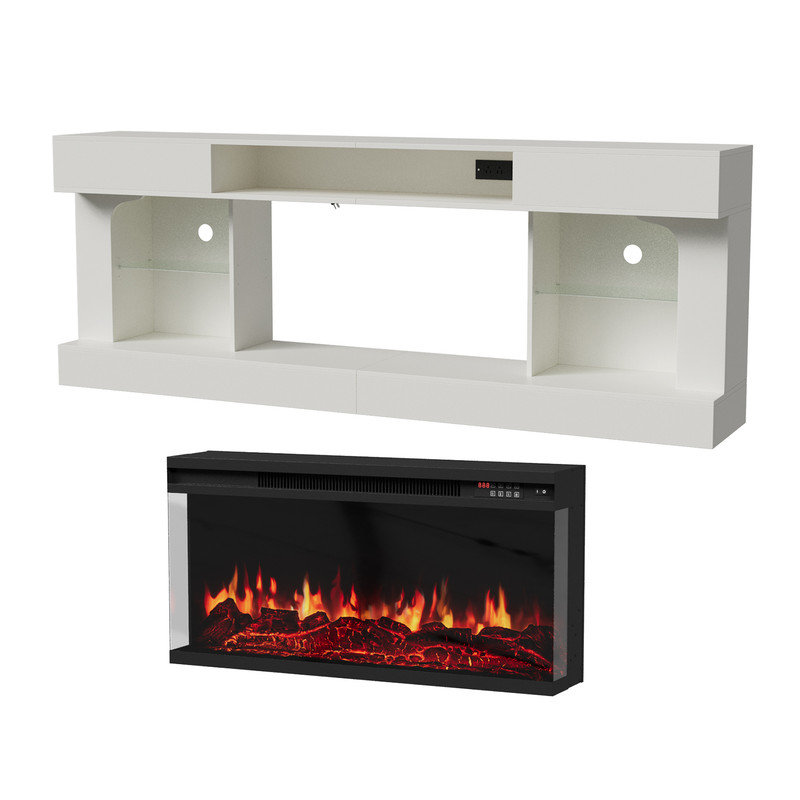 Electric Fireplace TV Stand