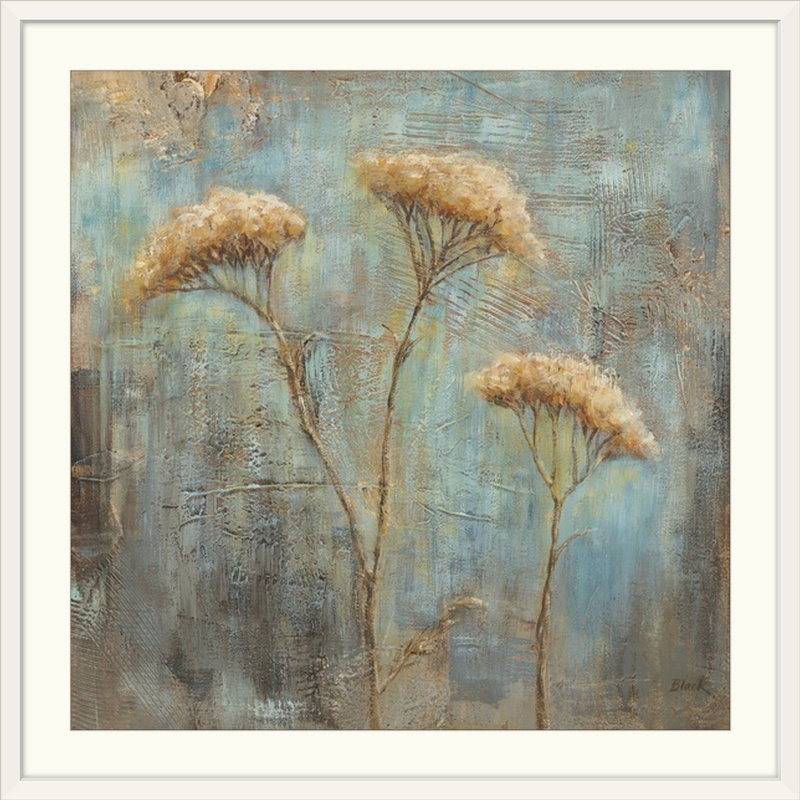 « i » par carol black, reproduction d’art Morning Mist, H 35 po x l 35 po x P 1,5 po, Toile