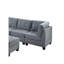 Canapé modulaire contemporain 7 pièces