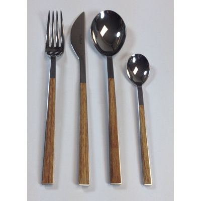 Sushi Queen 24 Piece Flatware Set, Service for 6