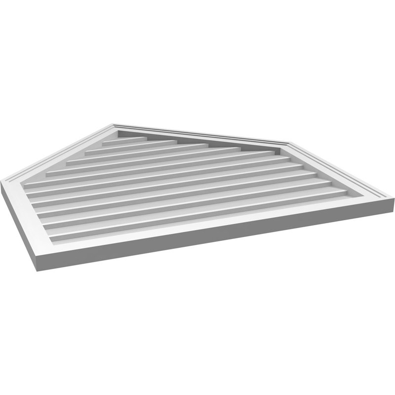 Ventilateur à pignon en uréthane non-fonctionnel Signature, H 36 po x l 36 po x P 1,5 po
