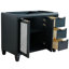 Base de meuble-lavabo simple 42 po avec miroir Schreck-1337062953