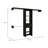 Calveston 1Drawer 4Shelf Closet System Black Wengue-1213581110-1213581111