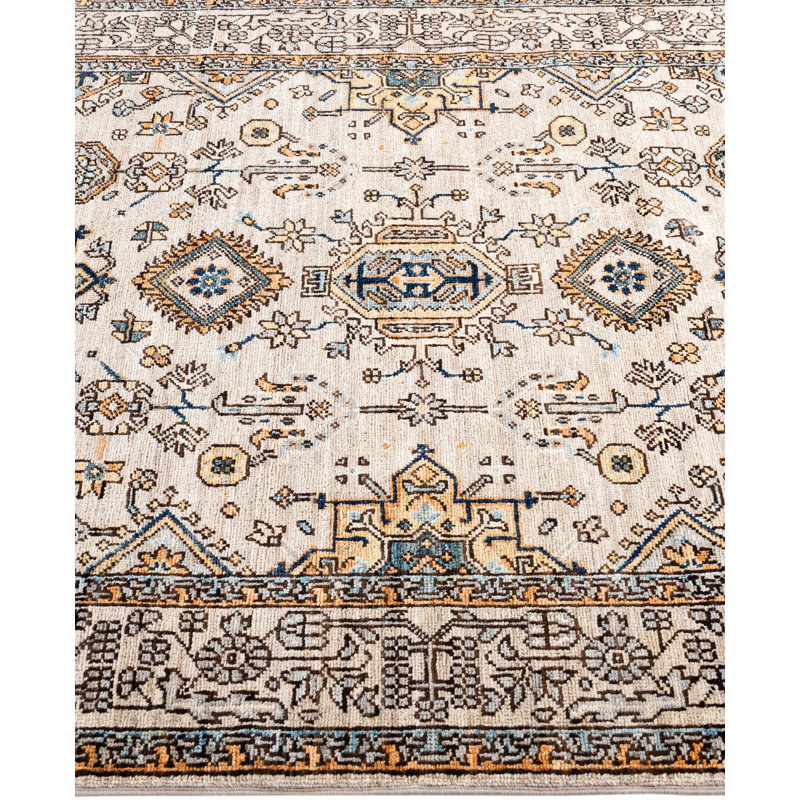 Serapi One-of-a-Kind 4' x 5'9" Hand Knotted Area Rug