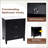 30" Bathroom Vanity with Sink Vintage Style, Multi-functional Storage Space, Door Shelf, Soft-closing Door-1950432596