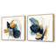 Charlize - Ensemble de 2 collages carrés géométriques modernes-101854398-101854397