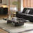 Italian rectangular marble coffee table-104470015